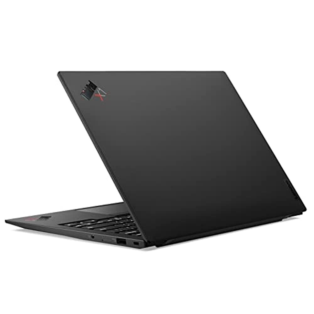 Lenovo's 9th-generation ThinkPad X1 Carbon laptop is equipped with an Intel I7-1165G7 processor, a 14-inch WUXGA 100% sRGB anti-glare display, 16GB of RAM, and 512GB of storage.
